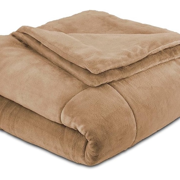 vellux Bedding Nwt Plushlux Bed Blanket Vellux Fullqueen 86w X 86l